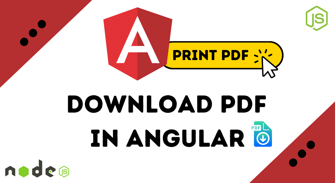 Print PDF in Angular