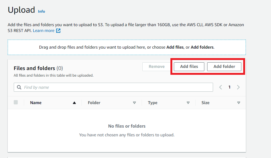 Upload Files to S3 Bucket on AWS part2