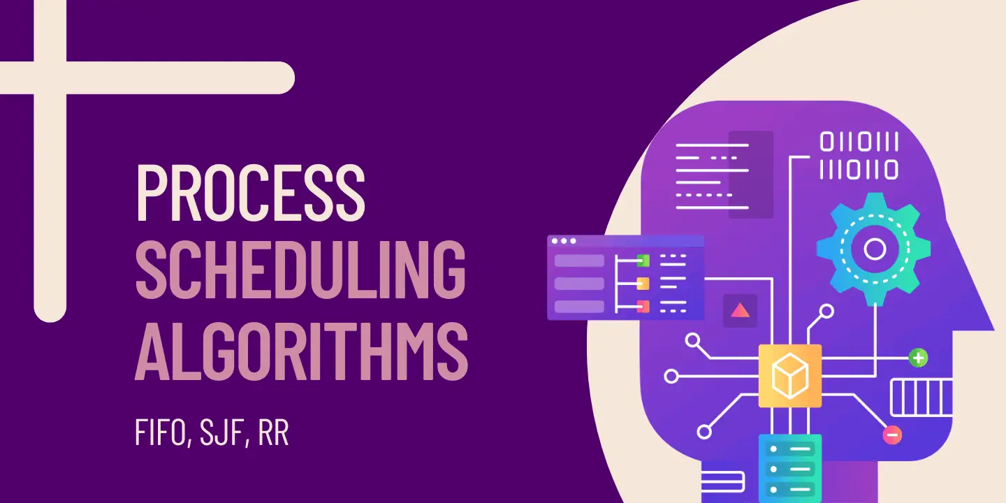 Process scheduling algorithm - FIFO SJF RR